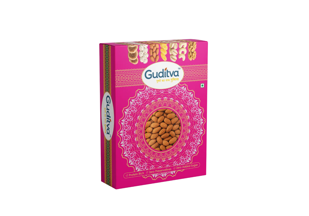 Almonds box pack 1kg